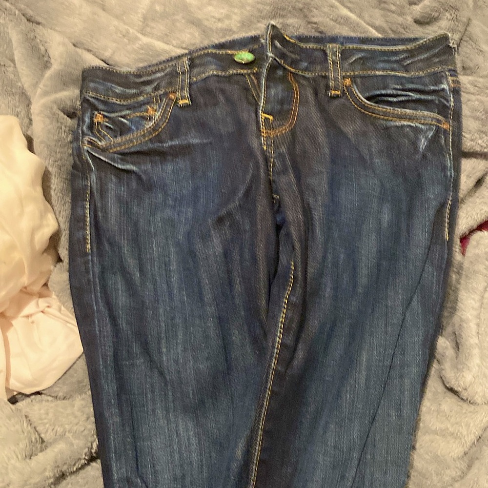 vintage Super Rifle Popular Blue ferry us1 dark-wash jeans